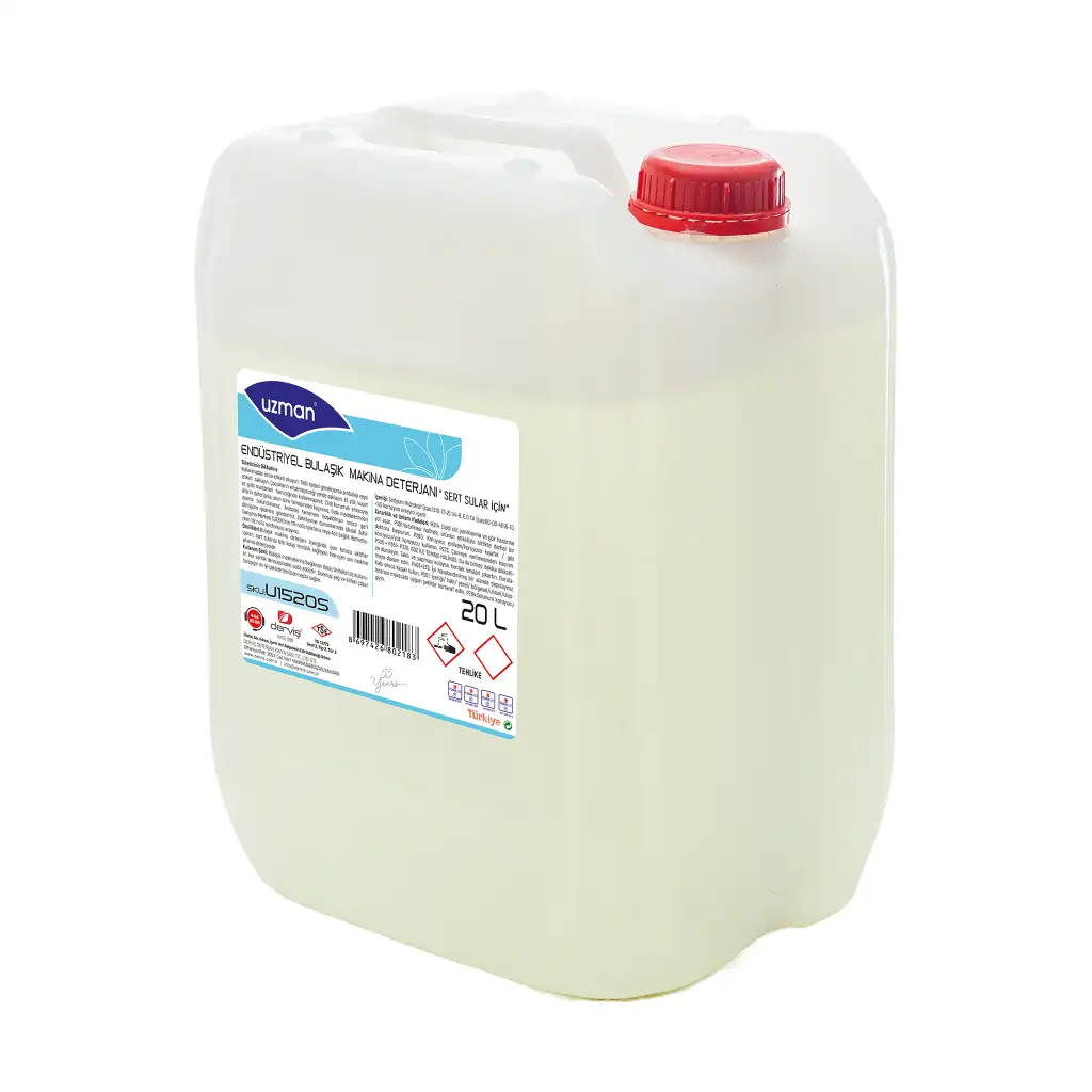 Uzman Endüstriyel Bulaşık Makina Deterjanı '' Sert Sular İçin''
