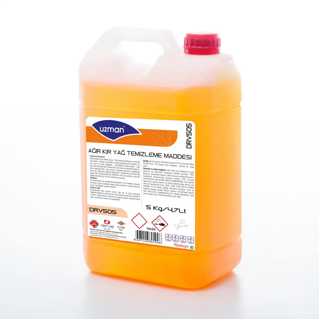 Uzman DRV505 Ağır Kir Yağ Temizleme Maddesi