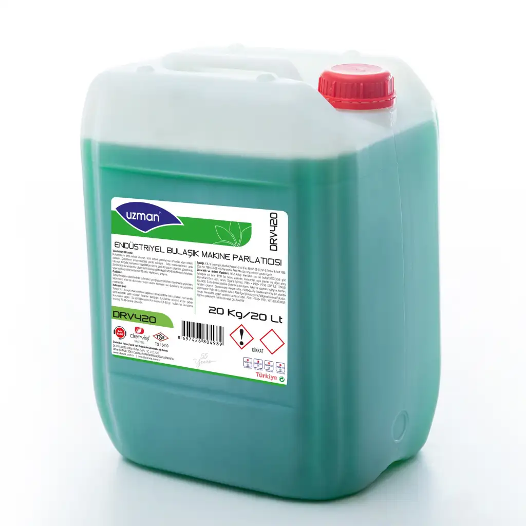 Uzman DRV420 Endüstriyel Bulaşık Makine Parlatıcısı