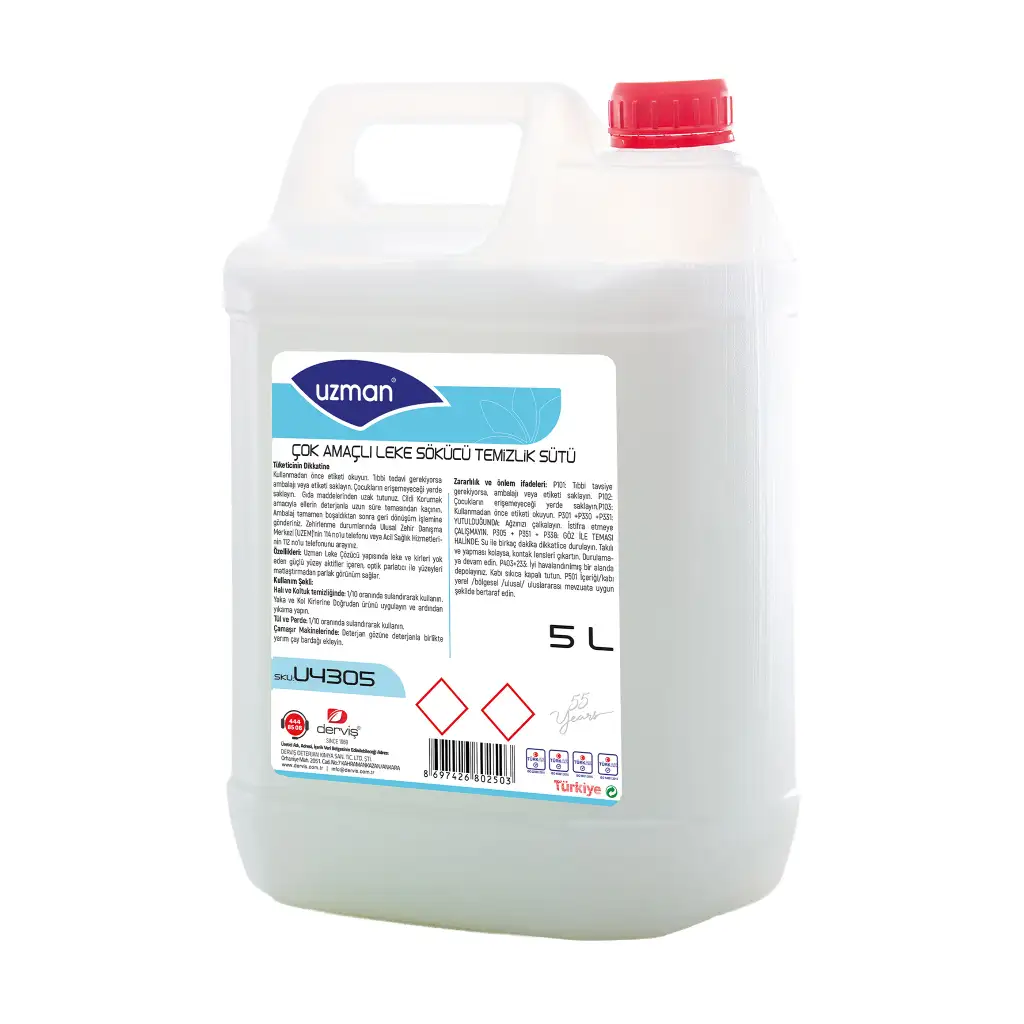 Uzman Çok Amaçlı Leke Sökücü - Temizlik Sütü