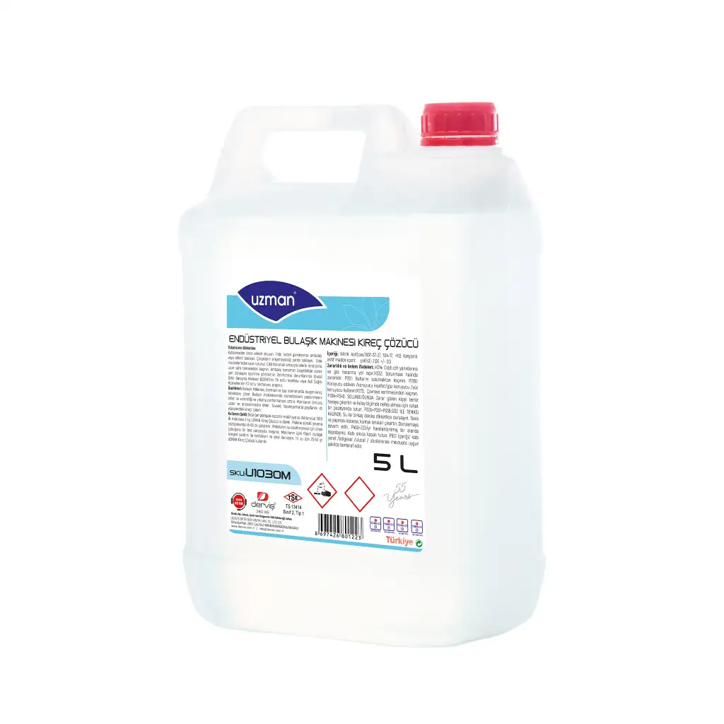 Uzman Endüstriyel Bulaşık Makinesi Kireç Çözücü