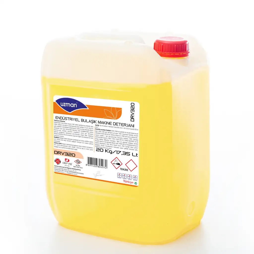 Uzman DRV320 Endüstriyel Bulaşık Makine Deterjanı